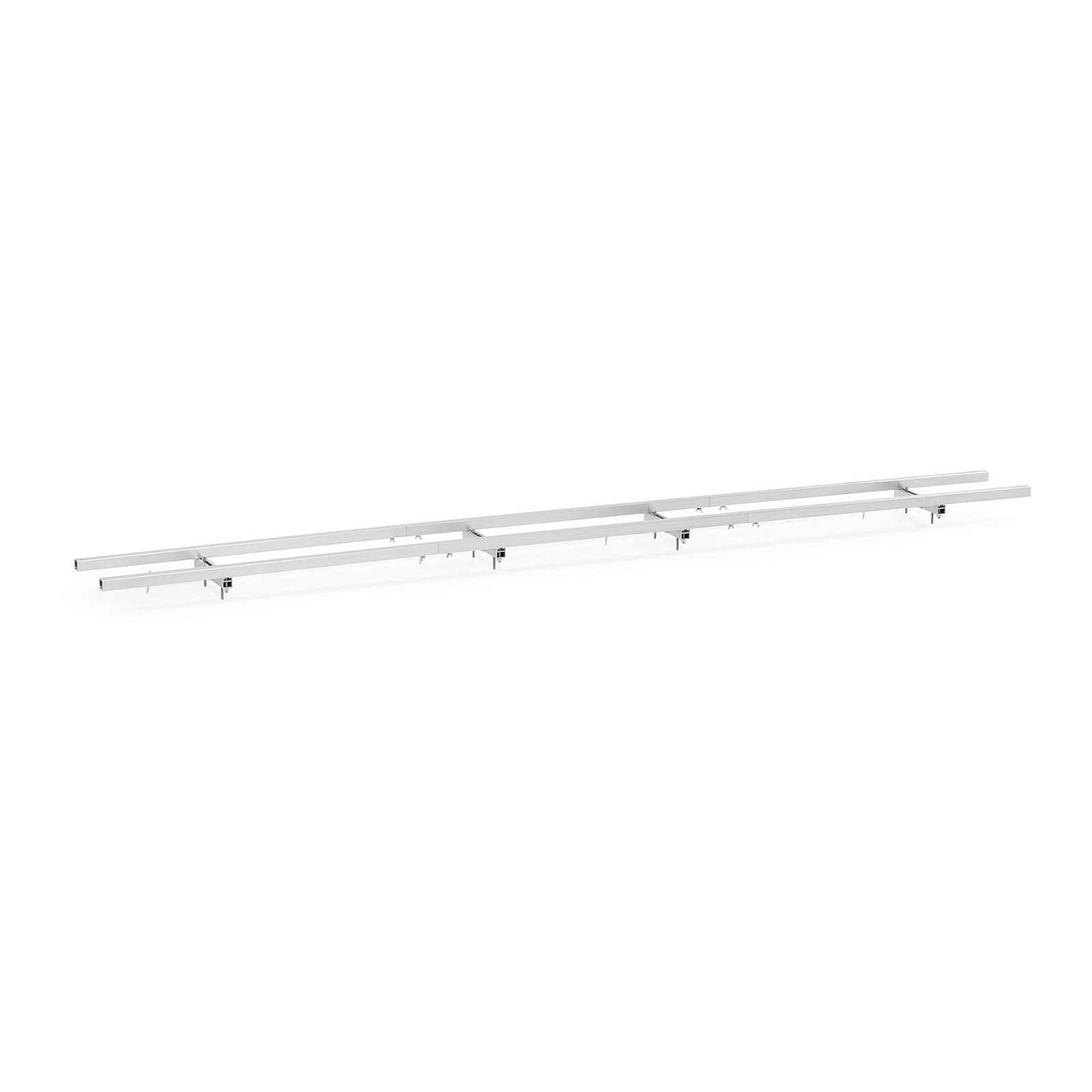Mobil sågverksstyrskena - 2.7 m - aluminium
